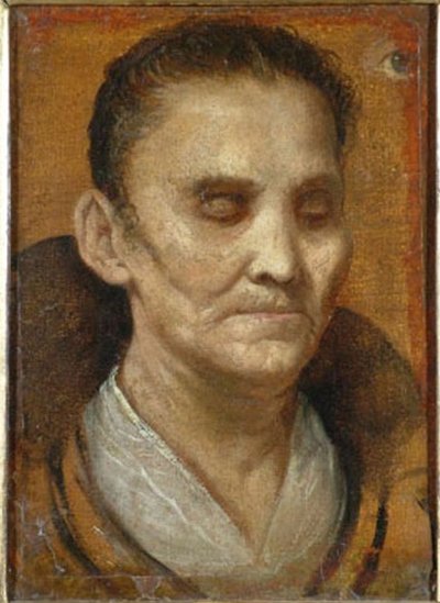 Portrait of Blind Woman by Annibale Carracci